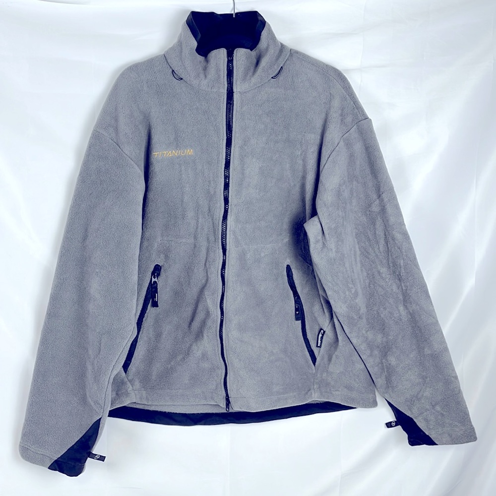 Men Columbia Sportswear Company Gray Long Sleeve Sweater Size L